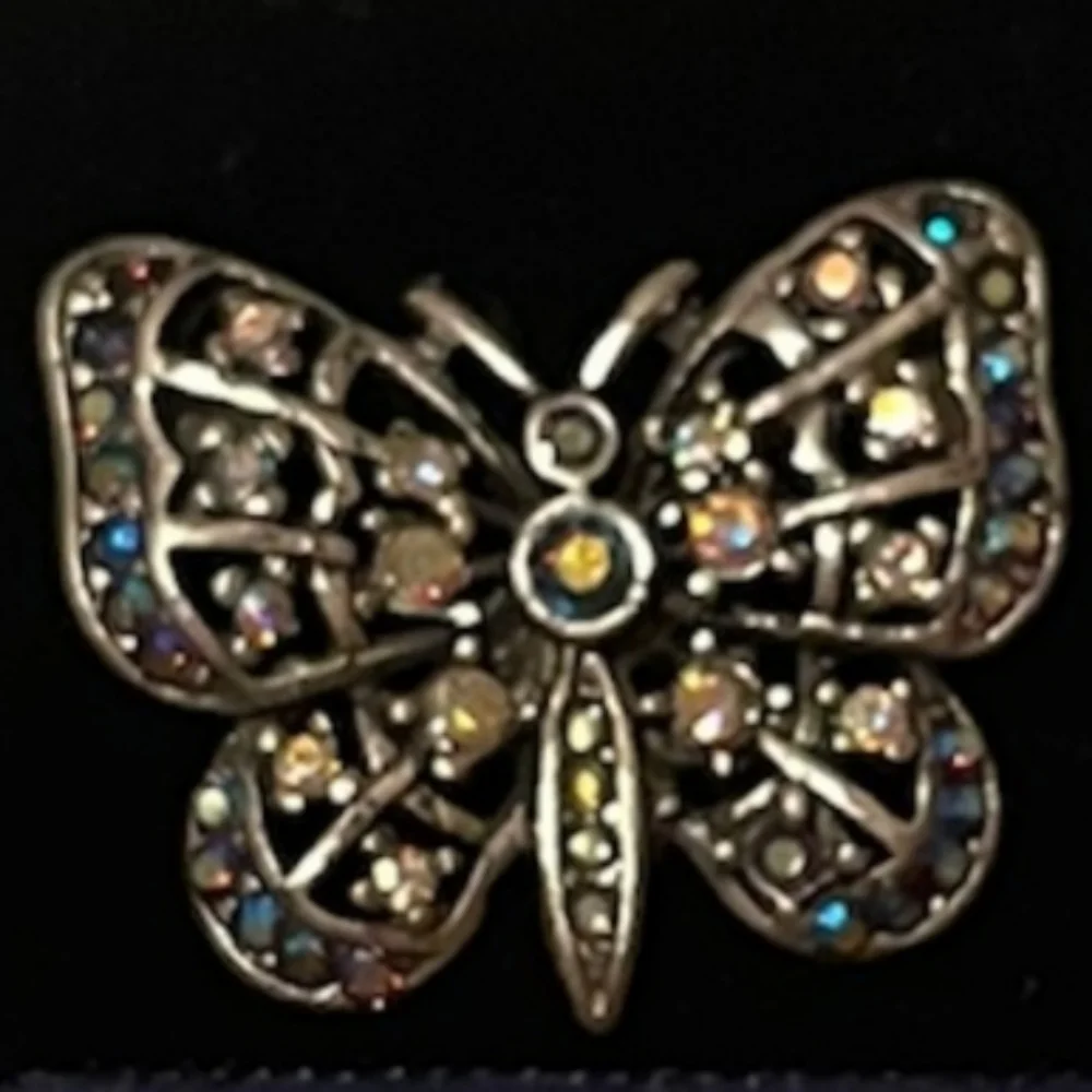 Vintage butterfly pin